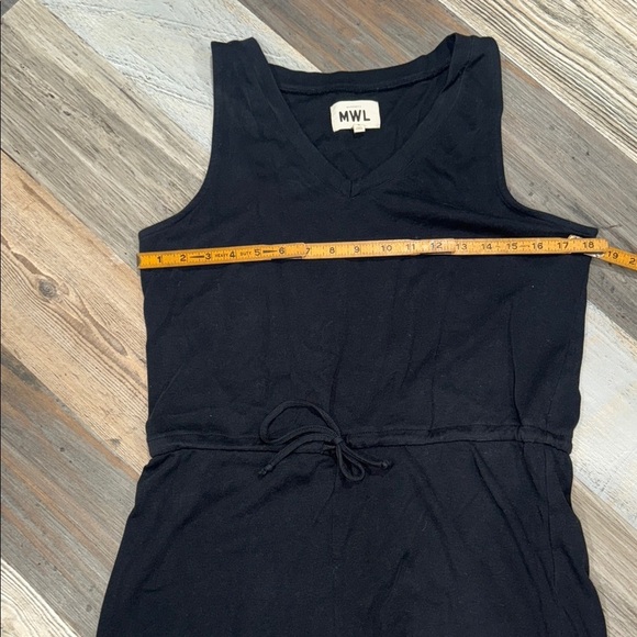 Madewell Black V-Neck Romper - Picture 4 of 4